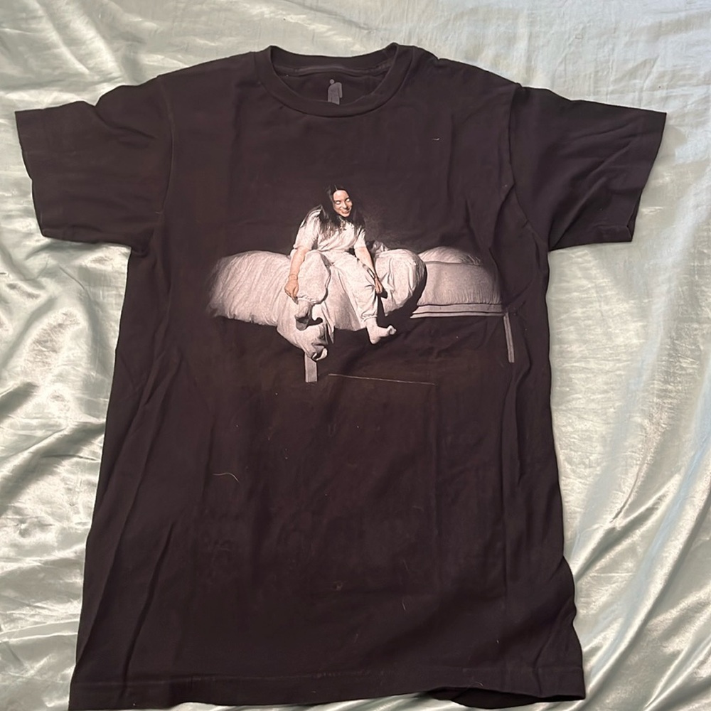 Billie Eilish Official Merch Black Tee